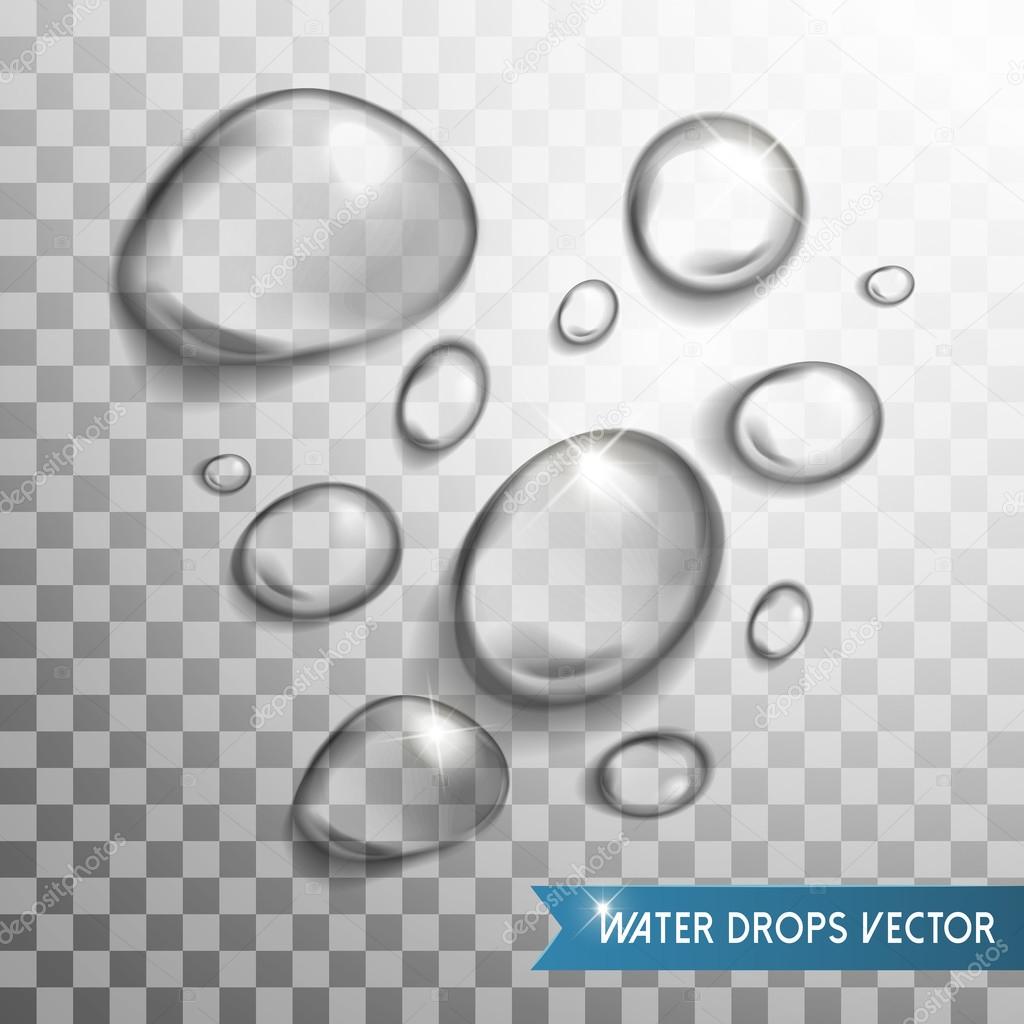 water drops elements