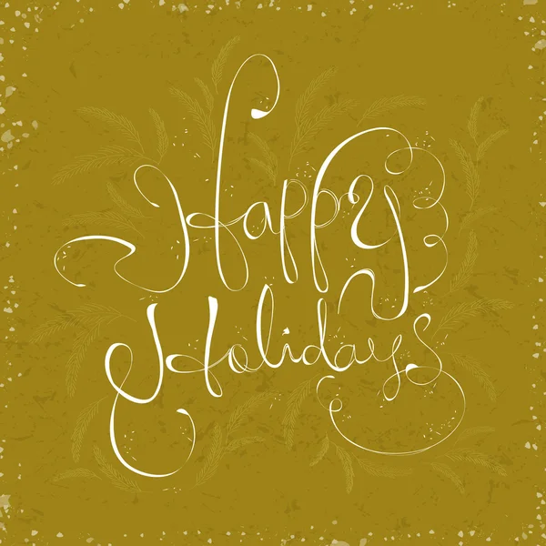 Joyeux Noël calligraphie design — Image vectorielle