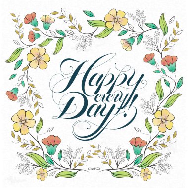 çok güzel mutlu her gün hat