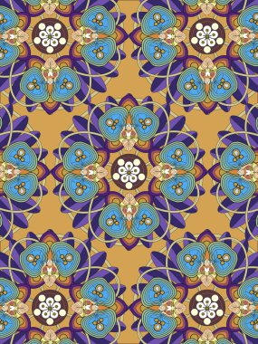 gizem çiçek boyama sayfası