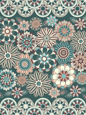 çok güzel çiçek boyama sayfası