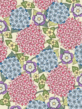 güzel ortanca boyama sayfası 