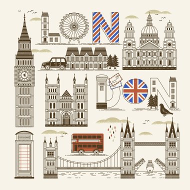 Londra konumlar koleksiyonu