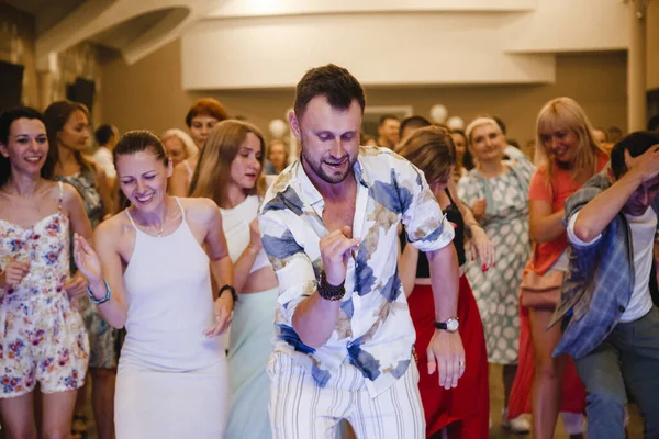Kharkiv Ukraine People Dancing Bachata Dance Floor — Stock Photo, Image