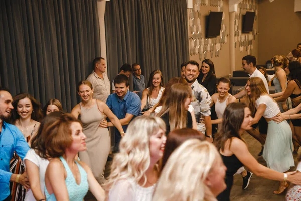 Kharkiv Ukraine People Dancing Bachata Dance Floor — Stock Photo, Image