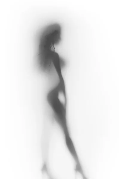 Sexy woman body silhouette — Zdjęcie stockowe