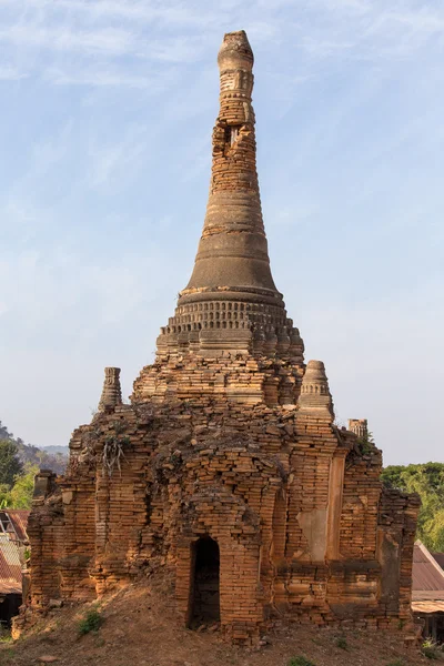 Starożytna pagoda w Bagan, Mjanma — Zdjęcie stockowe