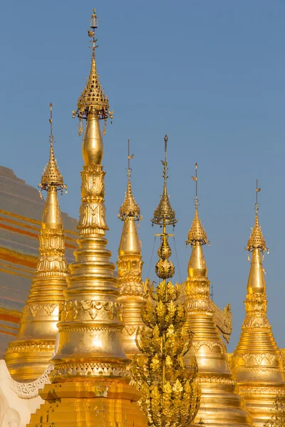 Pagode shwedagon em Yangon, Mianmar. — Fotografia de Stock