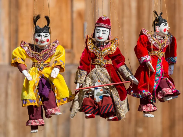 String Puppet Myanmar tradition dolls — Stock Photo, Image