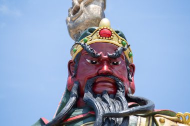Guan Yu adası Koh Samui, Tayland için Çin heykeli