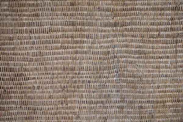 Gamla Wicker textur, vittrade brun bakgrundsmönster — Stockfoto