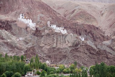 basgo Budist manastırda ladakh, Hindistan