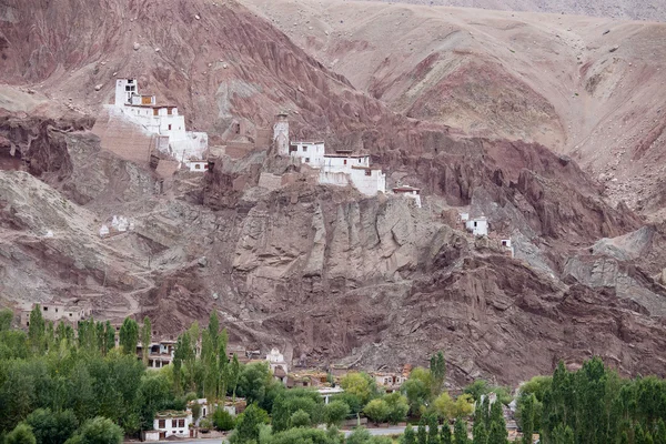 Basgo Buddyjski klasztor w ladakh, Indie — Zdjęcie stockowe