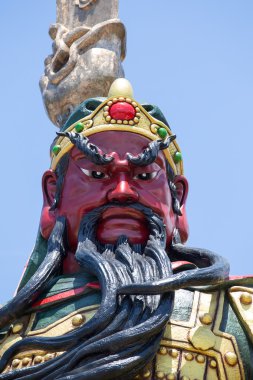 Guan Yu adası Koh Samui, Tayland için Çin heykeli