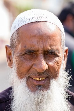 Portre Hintli Pushkar. Hindistan