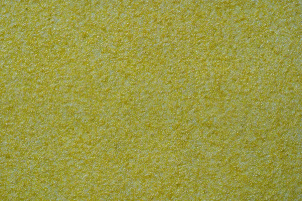 Textura Estuque Amarelo Ocre Parede Exterior Com Grãos Finos Lixa — Fotografia de Stock