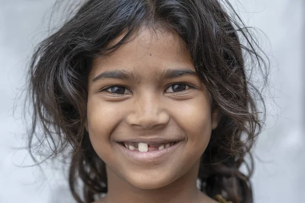 Udaipur India Νοεμβρίου 2018 Ινδικό Νεαρό Κορίτσι Στην Αγορά Του — Φωτογραφία Αρχείου
