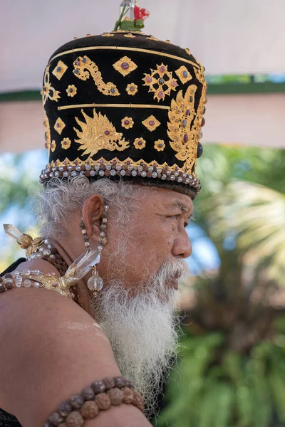 Ubud Bali Indonesia April 2019 Ida Pedanda Gede Made Gunung氏は — ストック写真