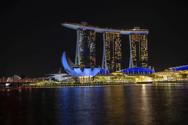 Singapore City Singapore March 2019 Marina Bay Sands Integrated Resort — Stock Photo, Image