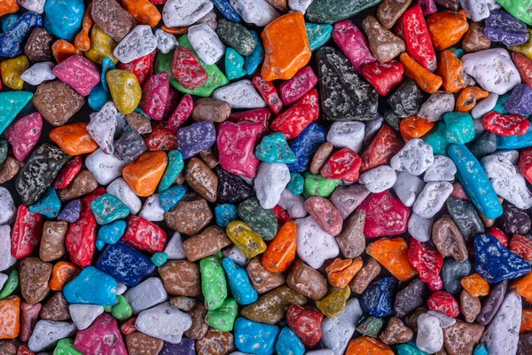 Bonbons Colorés Fabriqués Sous Forme Cailloux Vendus Dans Magasin Sharm — Photo