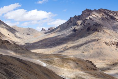 Himalaya peyzaj Himalayalar manali leh yolu boyunca. Himachal pradesh, Hindistan