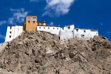 Tiksey Manastırı bir Budist manastır Ladakh, Hindistan olduğunu , 