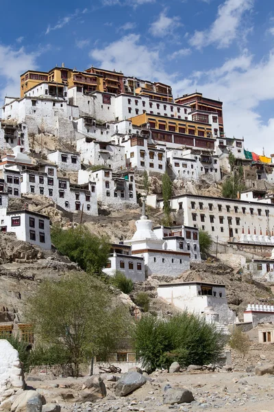 Mosteiro de Tiksey é um mosteiro budista em Ladakh, Índia  , — Fotografia de Stock