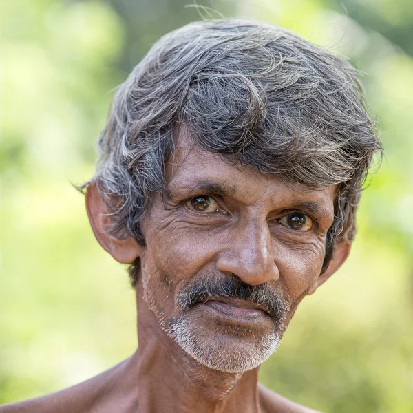 Sri Lankan beggar — Stock Photo, Image