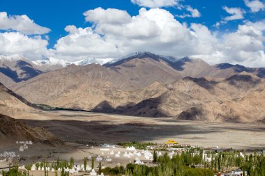 Görünüm Shey Palace, Ladakh, Hindistan