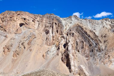 Himalaya peyzaj Himalayalar manali leh yolu boyunca. Himachal pradesh, Hindistan 