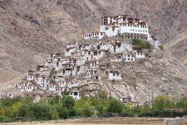 Chemdey gompa, Budist manastır Ladakh, Jammu ve Keşmir, Hindistan 