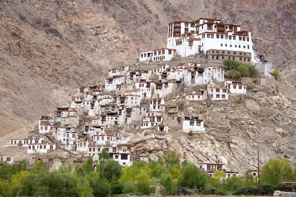 Chemdey gompa, buddhistiska kloster i Ladakh, Jammu & Kashmir, Indien — Stockfoto