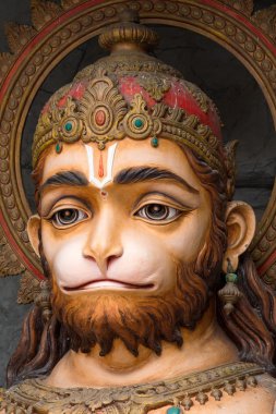 rishikesh, Hindistan Hanuman heykeli 