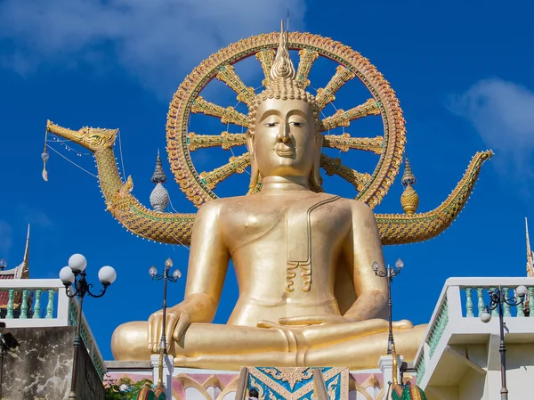 Gran estatua de buddha en koh samui, Tailandia — Foto de Stock