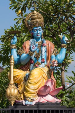 Shiva heykel, hindu Idol Ubud, Bali, Endonezya
