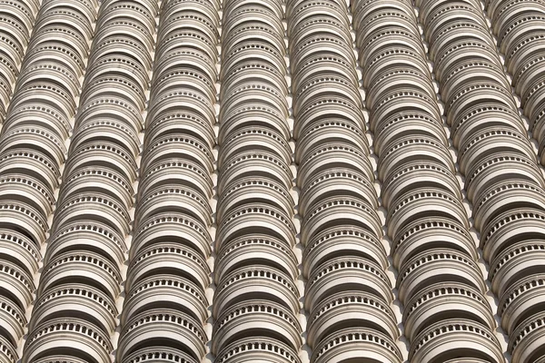 Fassade eines Gebäudes im Retro-Stil — Stockfoto