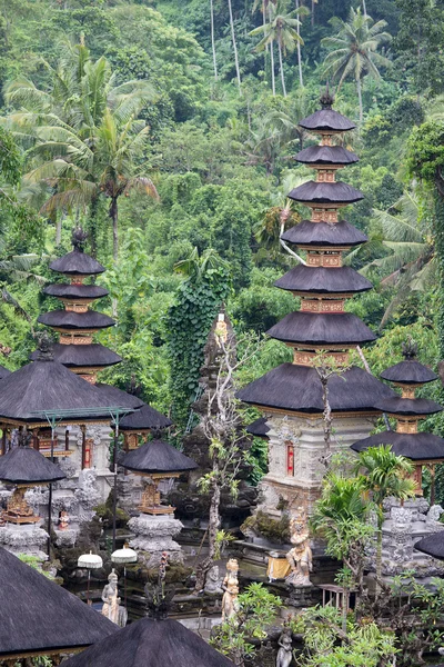 힌두교 사원, 우 붓, 발리, 인도네시아 — 스톡 사진