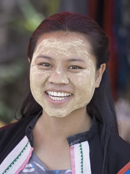 Ragazze Myanmar in Thailandia — Foto Stock