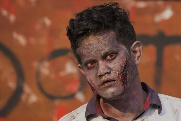 Portret zombie — Zdjęcie stockowe
