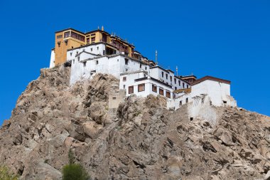 Tiksey Manastırı bir Budist manastır Ladakh, Hindistan olduğunu , 