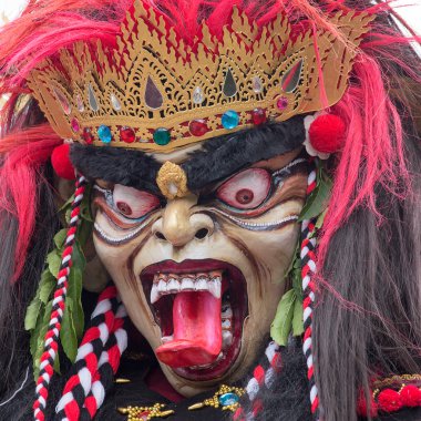 Bali dili yeni yıl, Endonezya, Bali ogoh ogoh canavar.