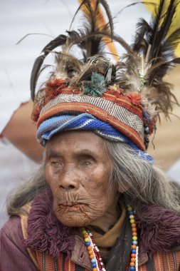 Portre Ifugao kadın Banaue, Filipinler
