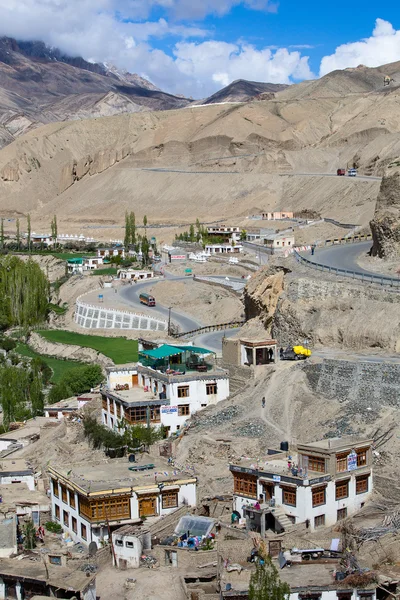 Lamayuru, a Small Tibet village in Ladakh Valley, India — Stockfoto