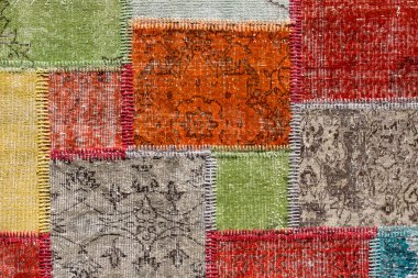 Asya patchwork halı, Istanbul, Türkiye