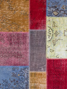 Asya patchwork halı, Istanbul, Türkiye