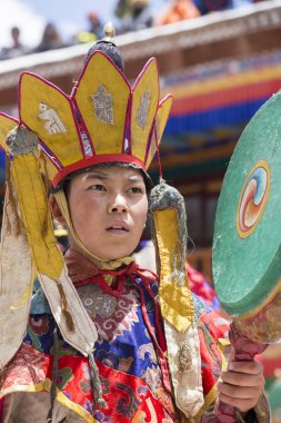 Hemis Manastırı, Ladakh, Hindistan Tibet Budist lamas