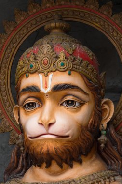 rishikesh, Hindistan Hanuman heykeli