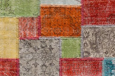 Asya patchwork halı, Istanbul, Türkiye