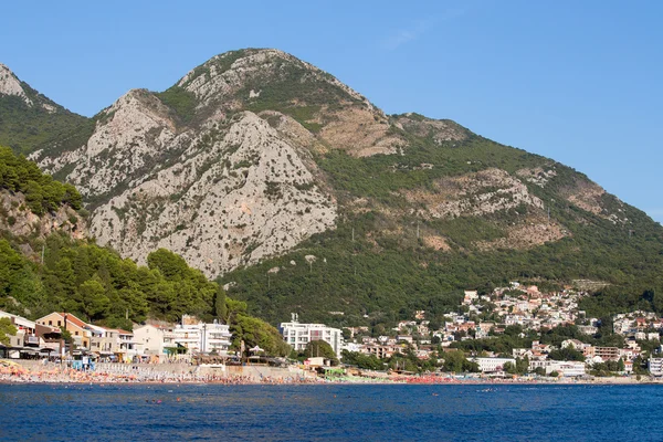 Küstengebirgslandschaft in sutomore, montenegro — Stockfoto