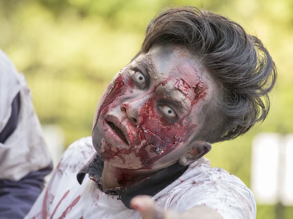 Portrait of a zombie. Bangkok, Thailand — Stock Photo, Image